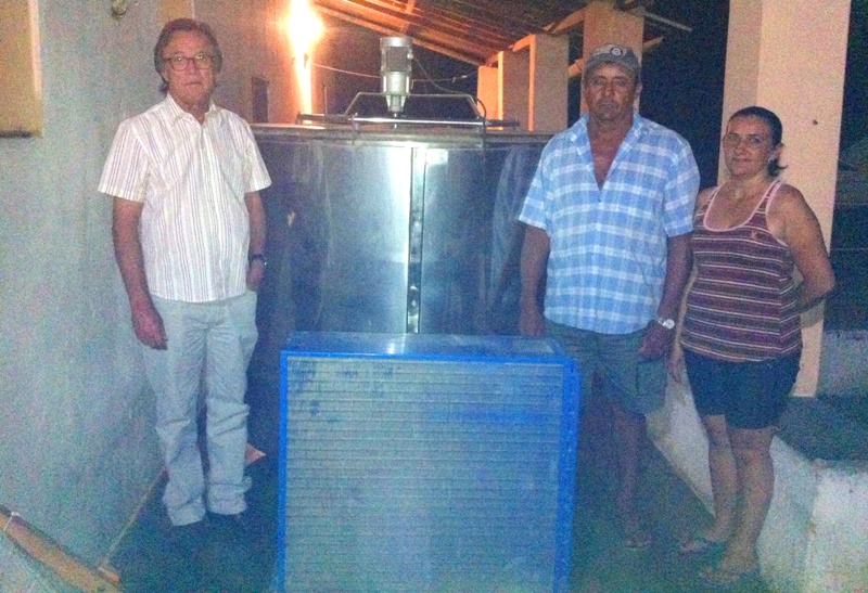 Camará: comunidade recebe tanque de resfriamento de leite