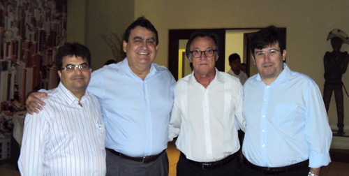 Dirigentes da Ematerce na reunião do Mapp