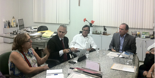 Ematerce na reunião com representantes da SDA e do Banco do Nordeste