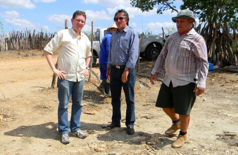 Equipe do Nordeste Rural faz reportagem em Senador Pompeu