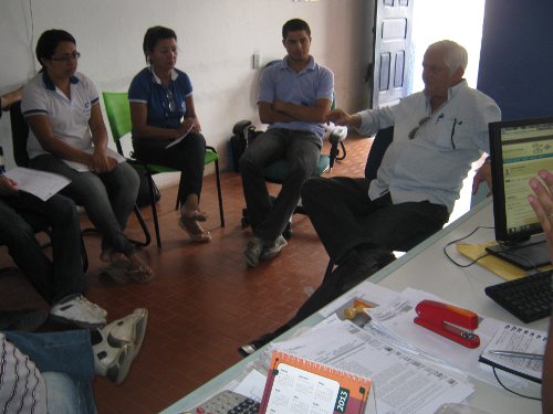 Cariri-Oeste: assessores regionais visitam posto avançado da Ematerce em Antonina do Norte