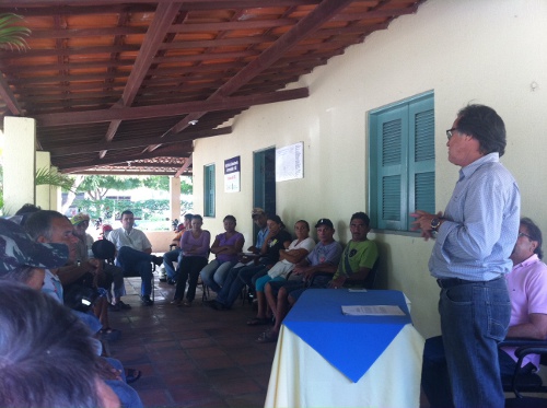 Horizonte: reunião com agricultores familiares na Secretaria de Agricultura