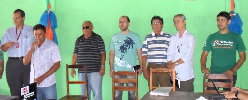 Itaitinga:reunião sobre noções de crédito rural e agricultura familiar.