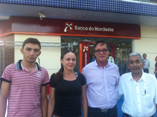 Pacajus: Ematerce presente na inauguração da agência do BNB
