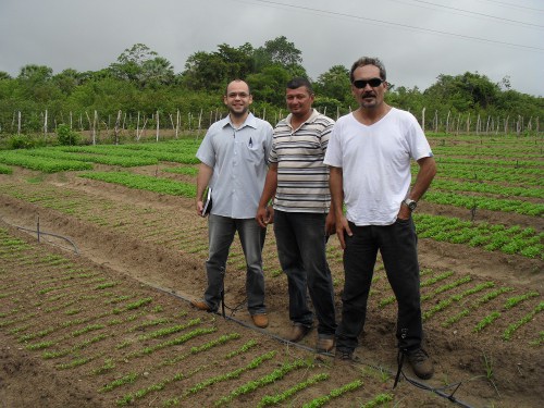 Itaitinga: assessores da Ematerce visitam hortas
