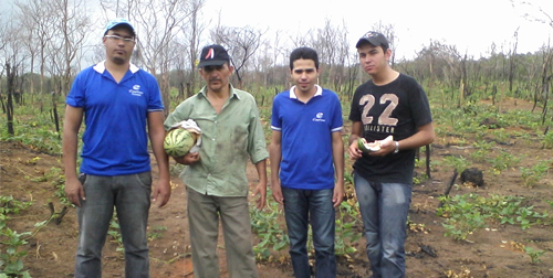 Potengi: agricultor familiar recebe visita técnica de assessores e técnicos
