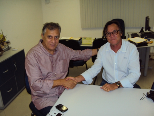 Deputado José Airton Cirilo visita presidente da Ematerce