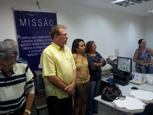 Visita ao escritório estadual da Ematerce