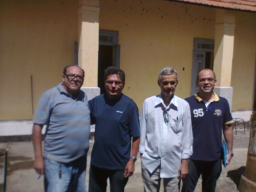 Maranguape: assessores regionais visitam estação de piscicultura do Dnocs