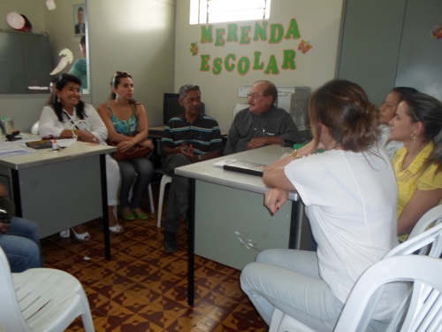 Jardim: visita às famílias rurais