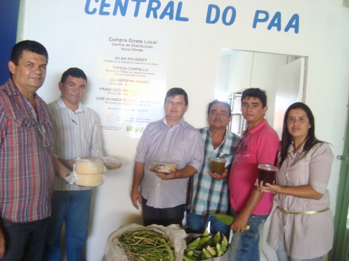 Nova Olinda: inaugurada Central do Programa Aquisição de Alimentos