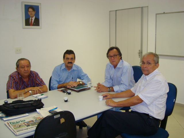 Presidente da Ematerce recebe visita do Delegado Federal do MDA no Ceará