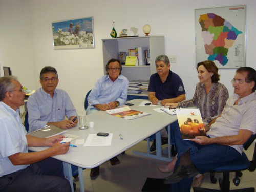 Diretoria da Ematerce discute parceria para CajuNordeste