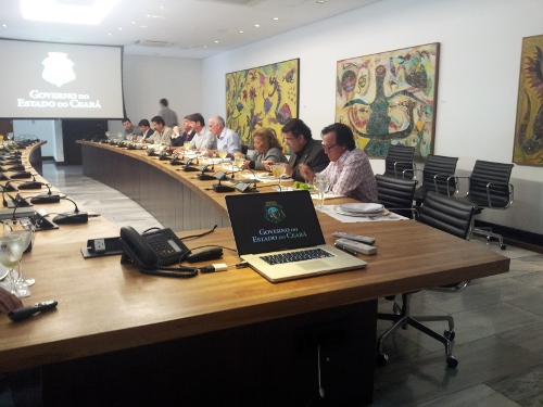 Palácio do Governo: Ematerce na reunião sobre a cadeia produtiva do leite