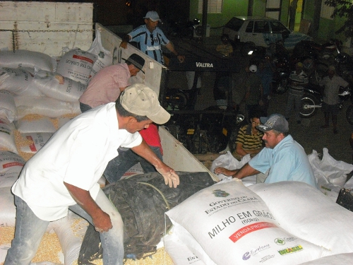 Irapuan Pinheiro: 52  toneladas de milho vendidas  aos agricultores