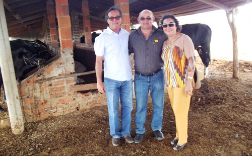 Presidente visita fazenda em Banabuiu