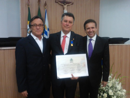 Presidente da Ematerce participa de sessão solene da Camara Municipal