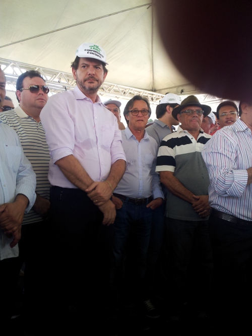 Presidente da Ematerce no lançamento da 2ª etapa da vacinação contra aftosa