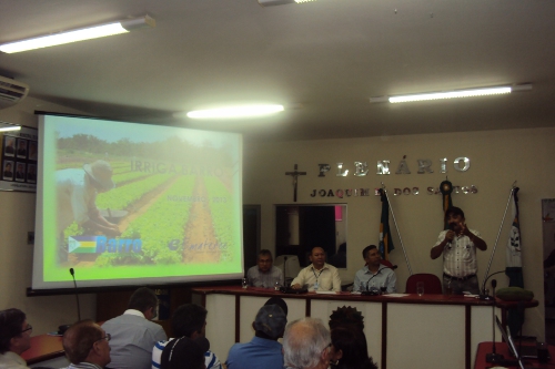 Barro: Ematerce presente na abertura do Projeto Irriga