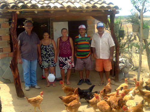 Cariri-Oeste: agente rural e assessor do PBSM visitam famílias beneficiadas