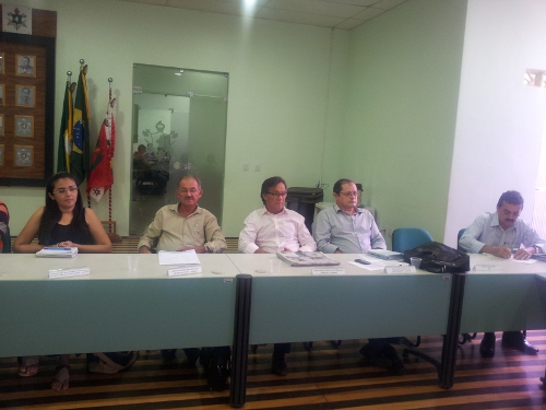 Presidente e diretor técniico da Ematerce participam da 1ª Reunião do Comitê da Seca em 2014