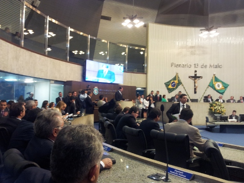 Presidente da Ematerce representa a empresa em solenidade na Assembleia Legislativa