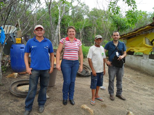 Santana do Cariri: MDA visita unidades familiares do PBSM