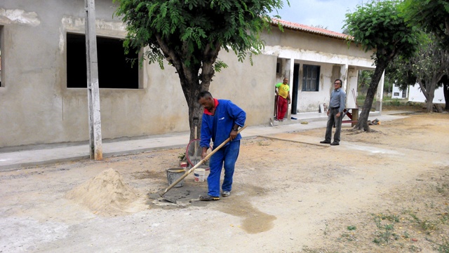 Fazenda Normal: obras de reforma e ampliação com 85% concluídas