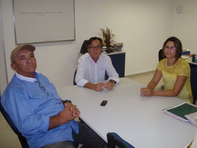 Ematerce: presidente recebe representantes do Sindicato Trabalhadores Rurais de Madalena