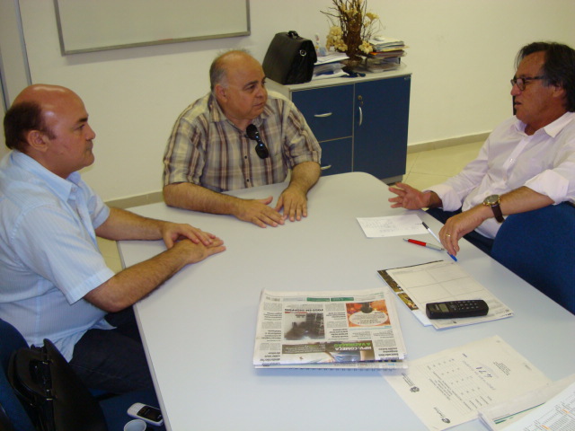 Ematerce: presidente recebe visita de vereador de Quixeramobim