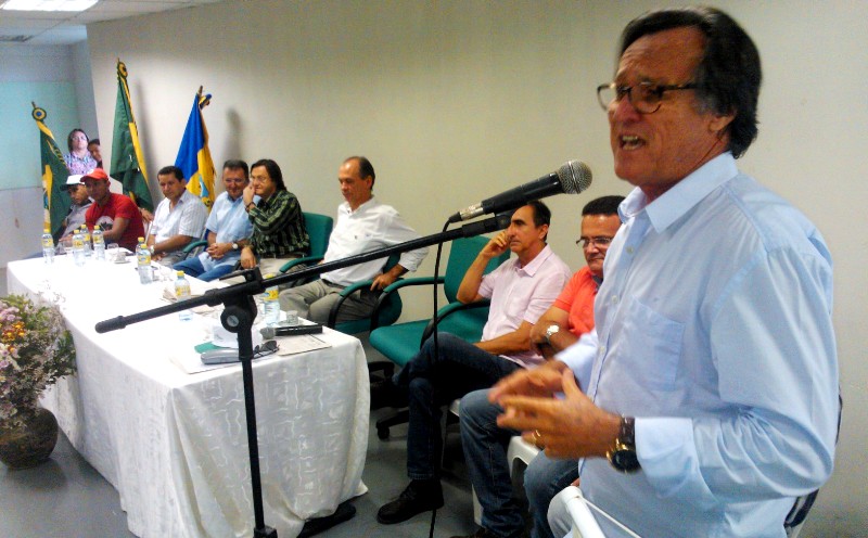 Quixeramobim: Ematerce na solenidade da ordem de serviço para construção de cisternas