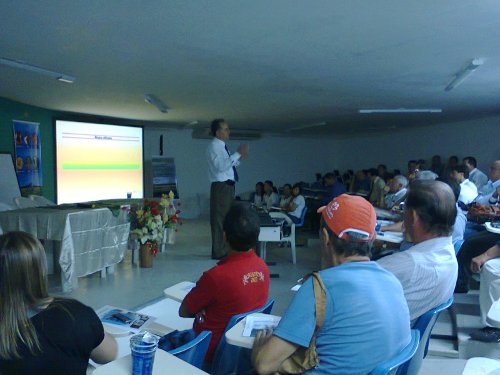Reflorestamento:Ematerce apoio palestra