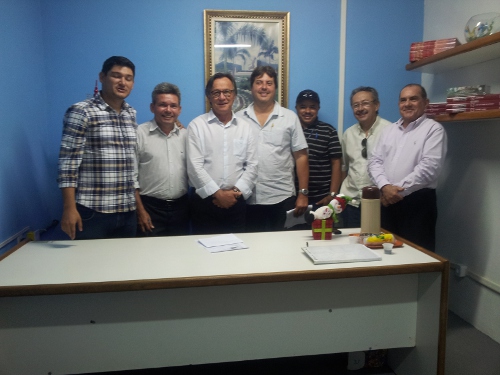 Presidente da Ematerce mantém contatos com prefeitos de Redenção e Acarape