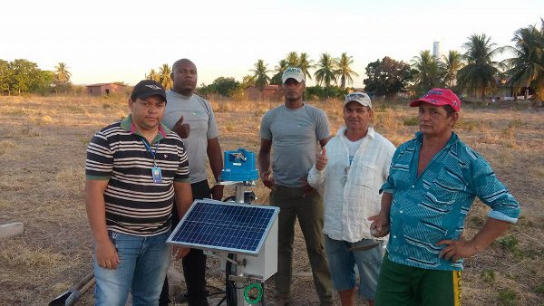 Macambira: instalada plataforma de coleta de dados
