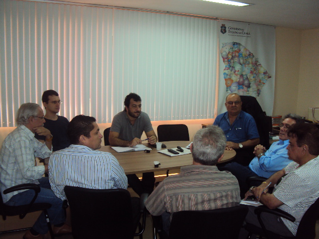 Ematerce: reunião da presidência com assessores e consultor da SDA