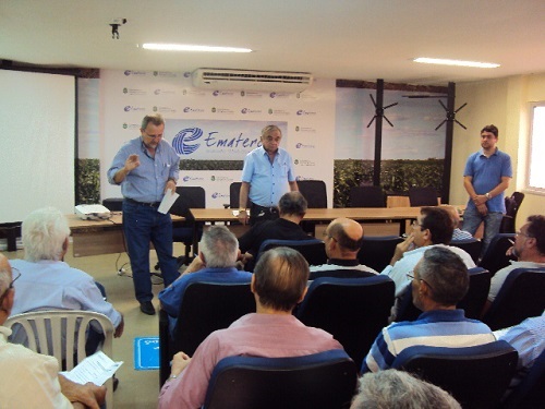 Técnicos da Ematerce participam de encontro sobre o Projeto São José