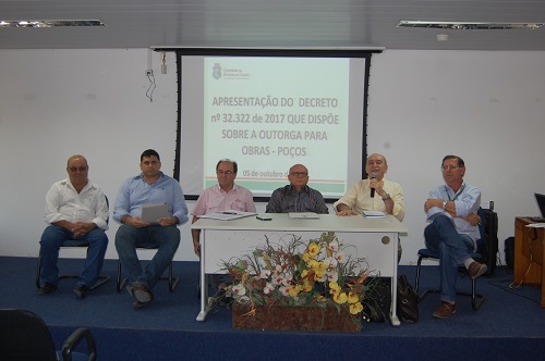 Ematerce: dirigentes e assessores estaduais participam de reunião na Secretaria de Recursos Hídricos do Ceará