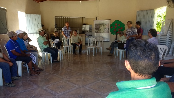Palhano: produtores de Caju promovem encontro com técnicos da Ematerce e da Embrapa Agroindústria
