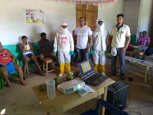 Agricultores de Frecherinha-CE participam de curso sobre uso correto de defensivos agricolas.