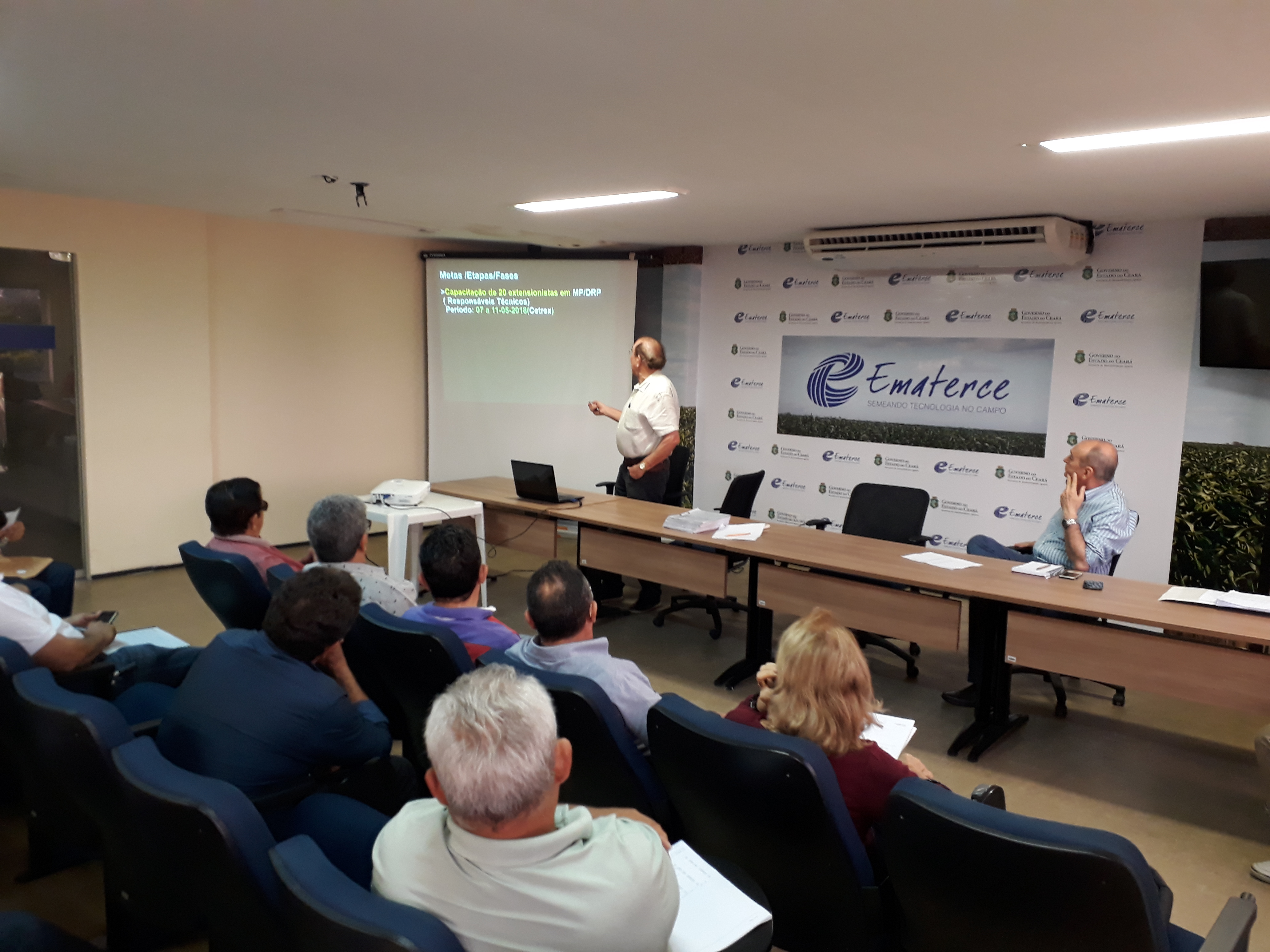 Ematerce debate implantação de culturas agrícolas nos Nit´s