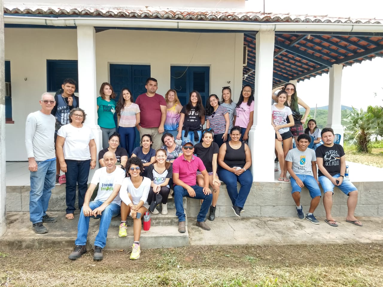Fazenda Normal recebe visita técnica de alunos do Curso de Economia Ecológica