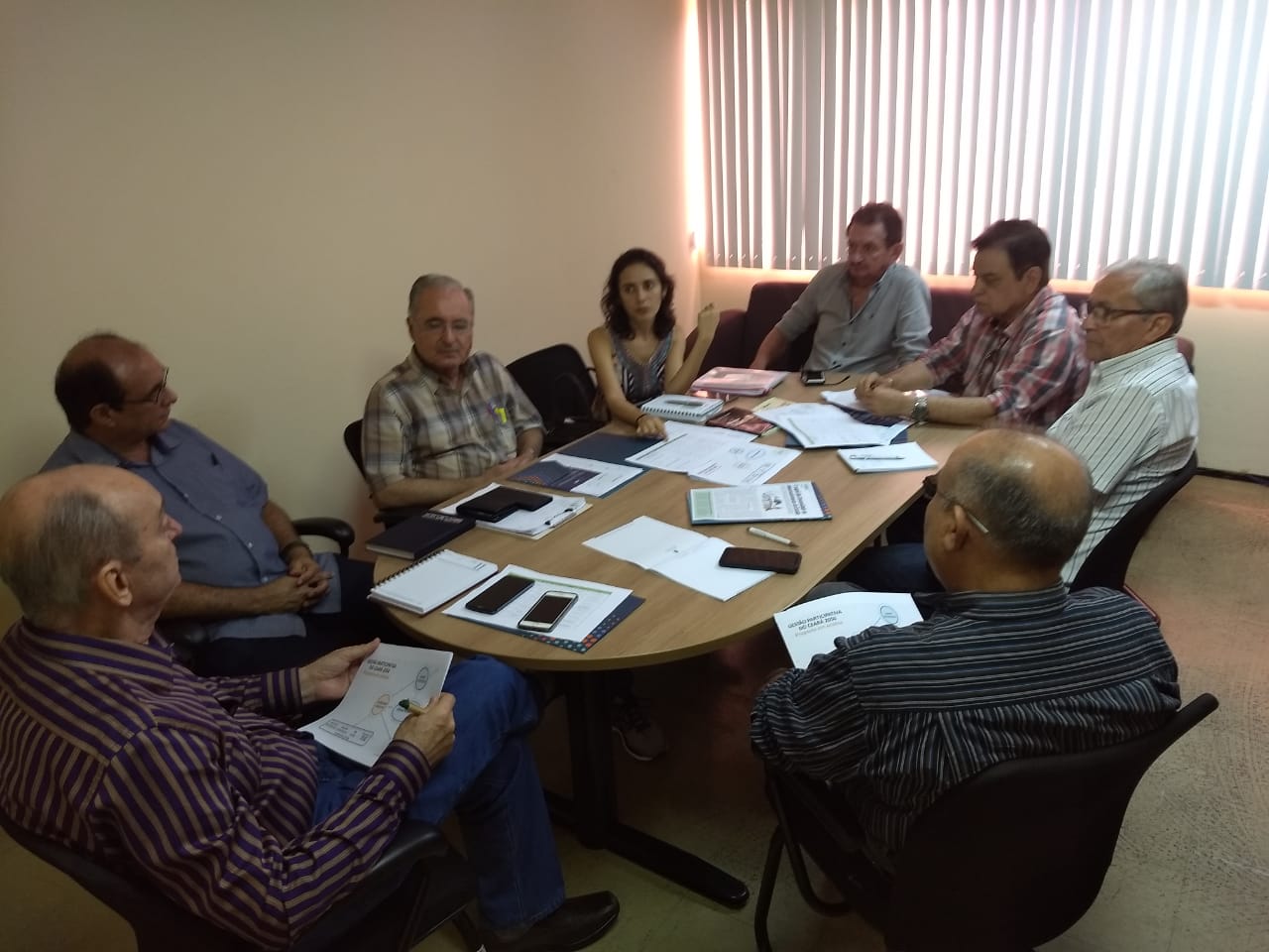 Ematerce recebe visita da supervisora e do coordenador do núcleo da Plataforma Ceará 2050