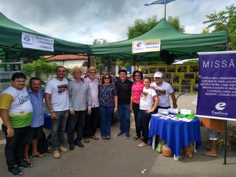 Frecheirinha: Ematerce participa ativamente da Feira da Agricultura Familiar
