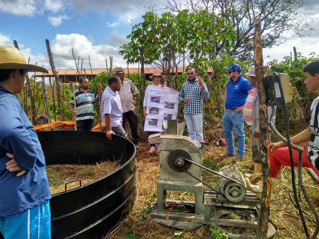 Técnicos da Ematerce realizam práticas de armazenamento de silagem em Sobral