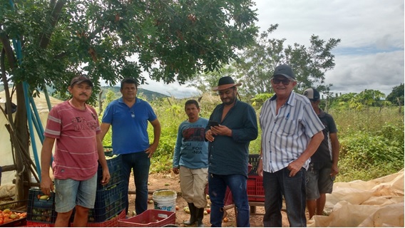 Juazeiro do Norte-CE: Ematerce atua em cooperativa agrícola do Cariri