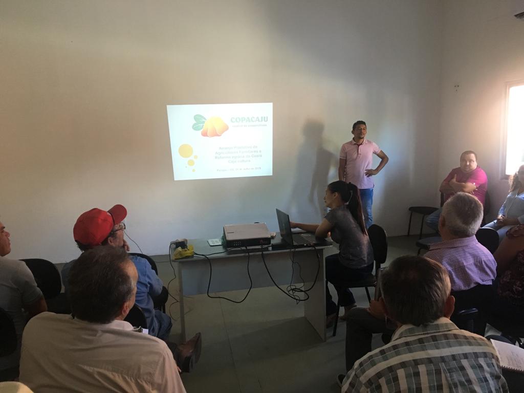 Ematerce participa de reunião sobre comercialização da Cajucultura
