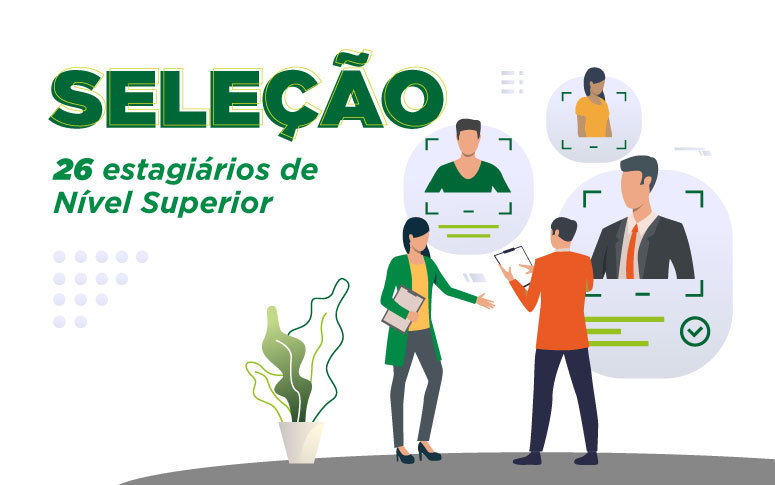 SDA lança edital para seleção de 26 estagiários de Nível Superior