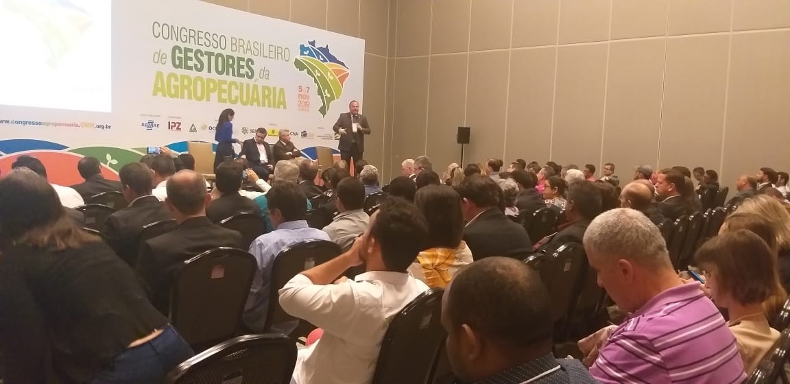 Presidente da Ematerce participa do 1º Congresso Brasileiro de Gestores da Agropecuária