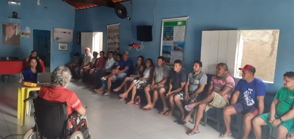 Barroquinha: Ematerce Extremo Norte participa de reunião sobre cadastro de pescadores e marisqueiras