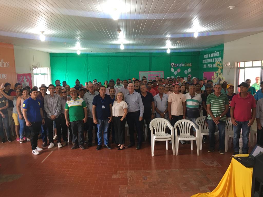 Diretoria da Ematerce participa de lançamento do PAA em Solonópole